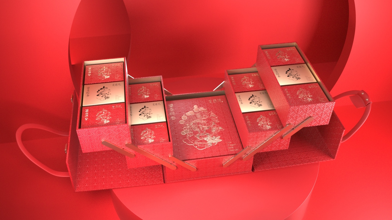 粽子手绘礼盒设计图5