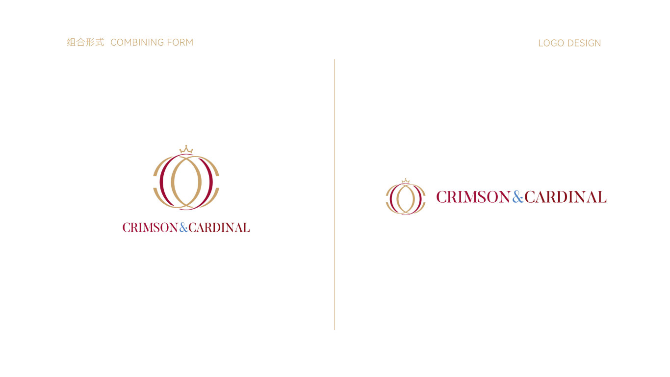 高奢红酒品牌logo设计中标图2