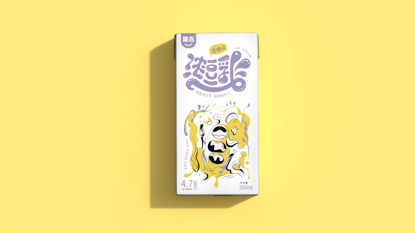 開鑫浓豆乳包装设计图10