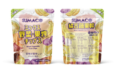 SUMACO素玛哥综合蔬果干零食产品包装设计