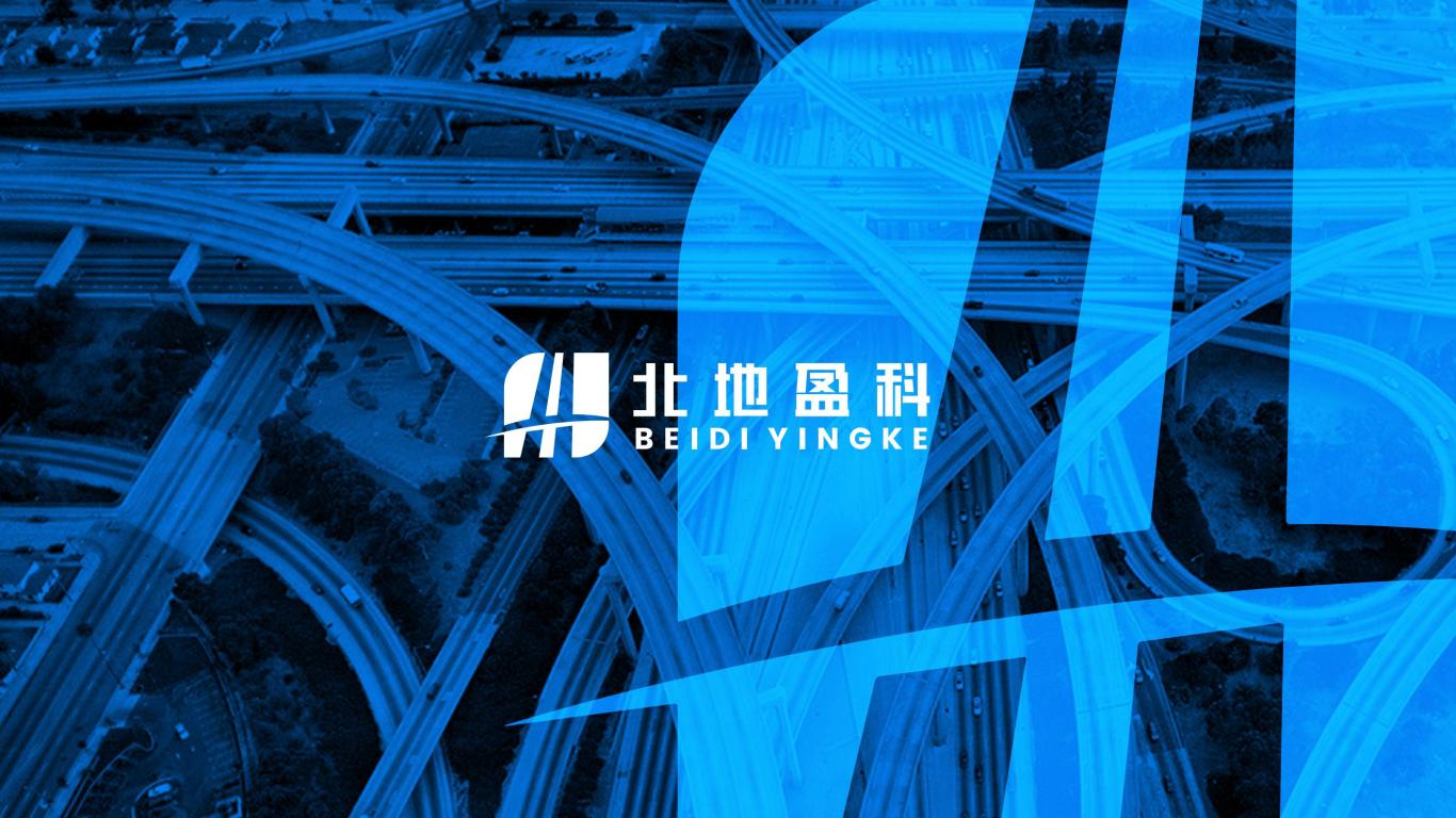 北地盈科桥梁工程品牌logo设计图0