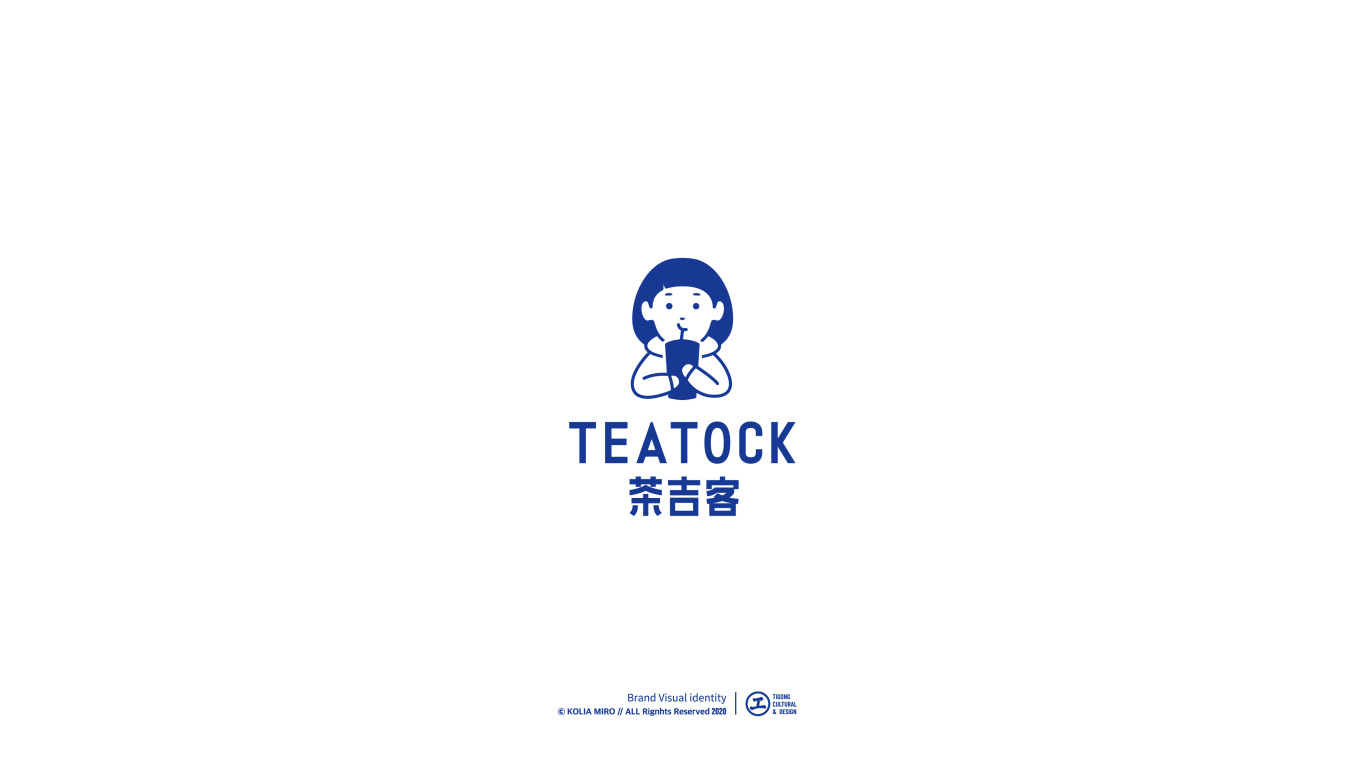 茶吉客teatock奶茶茶饮咖啡品牌vi设计图1