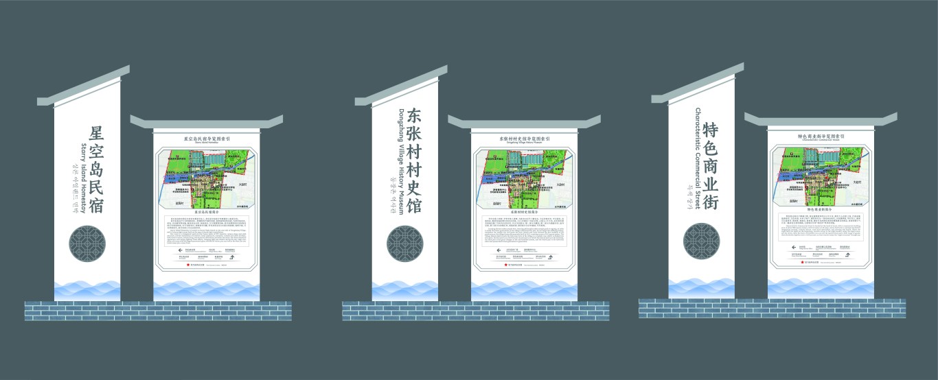 王楼镇旅游示范村导视系统设计图0