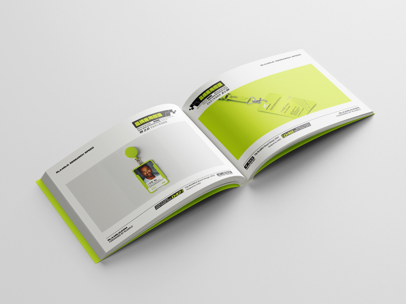 rlaarlo品牌VIS视觉形象识别系统手册设计图13