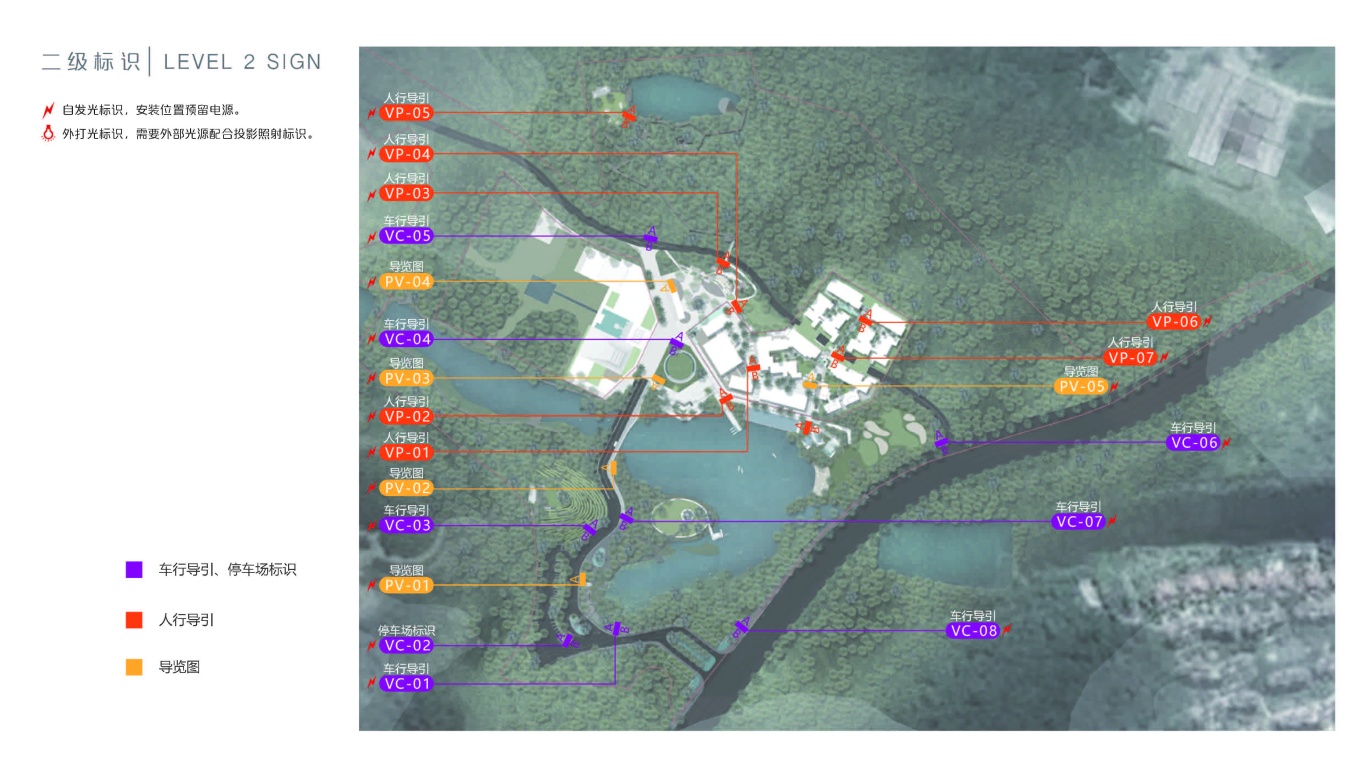 太陽河咖啡小鎮示范區 導視系統圖12