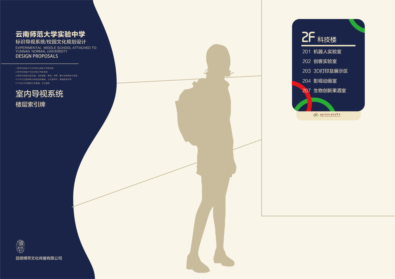 云南师范大学实验中学校园导视系统 沟通稿图9