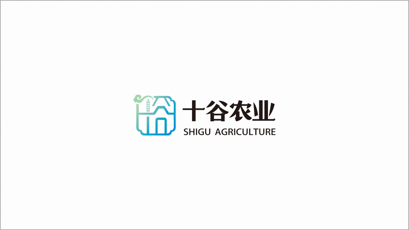 logo设计/十谷农业图8
