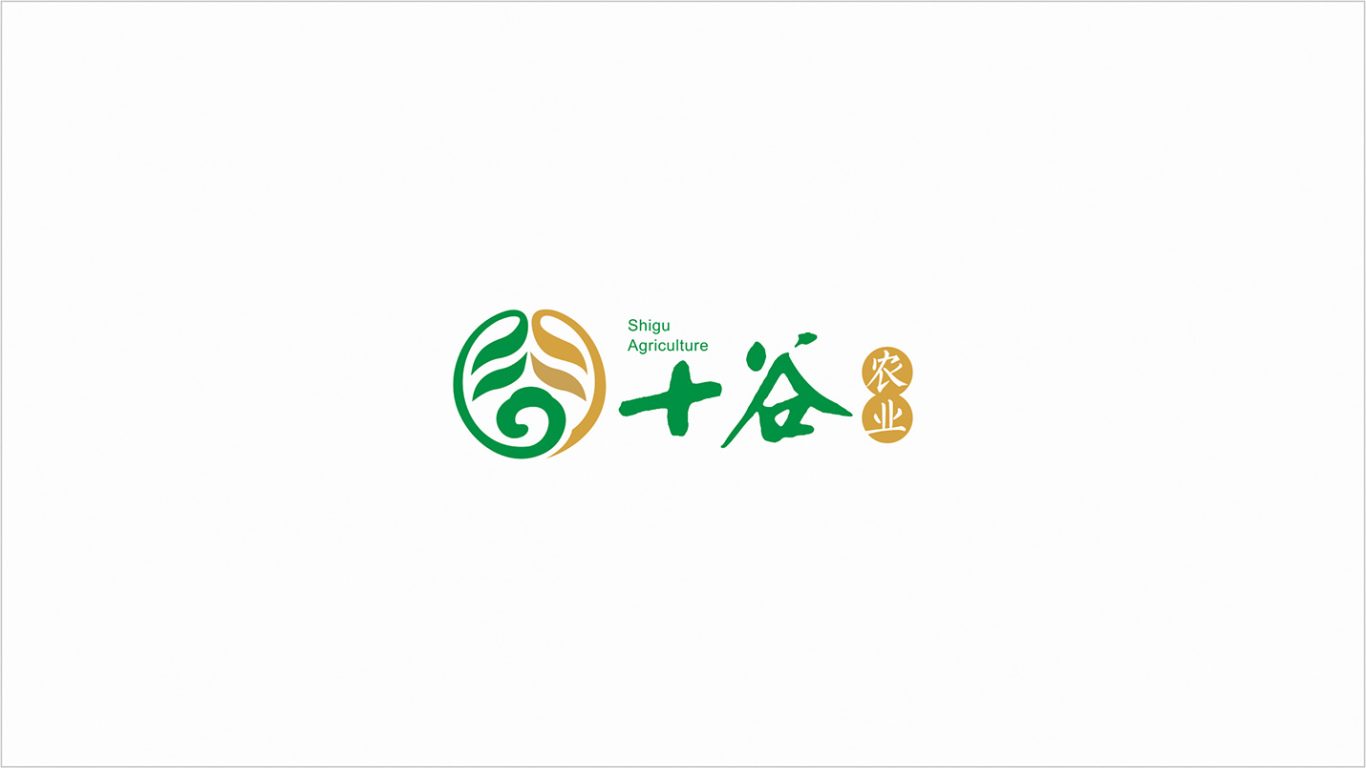 logo设计/十谷农业图0