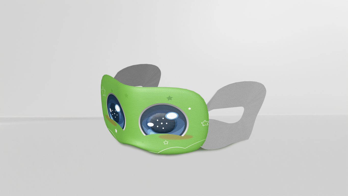 明上宫苑蒸汽眼罩包装盒设计——儿童版图4