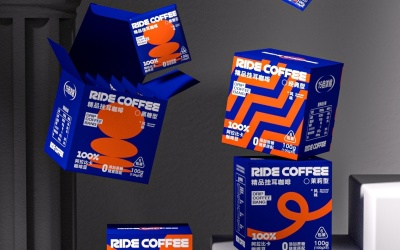 RIDE COFFEE丨咖啡品牌包裝設計