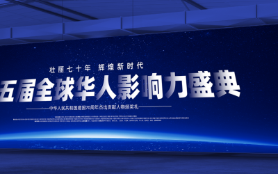 第五屆全球華人影響力盛典主KV設計