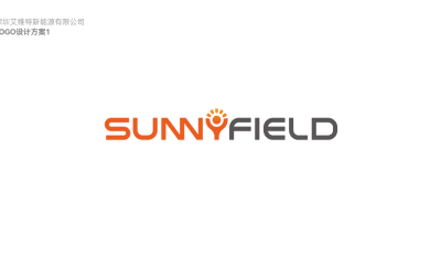 sunnyfield logo設計