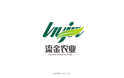 流金生態農業品牌logo設計