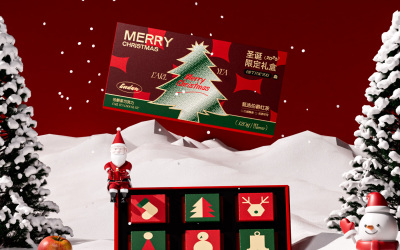 CNDOR X 冬日圣誕之禮丨巧克力禮盒包裝設計