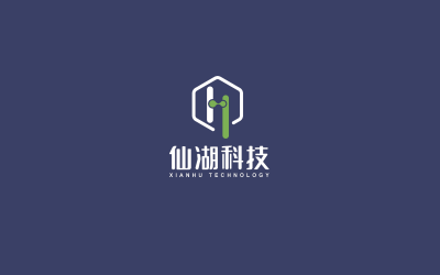 仙湖科技logo+VIS設計