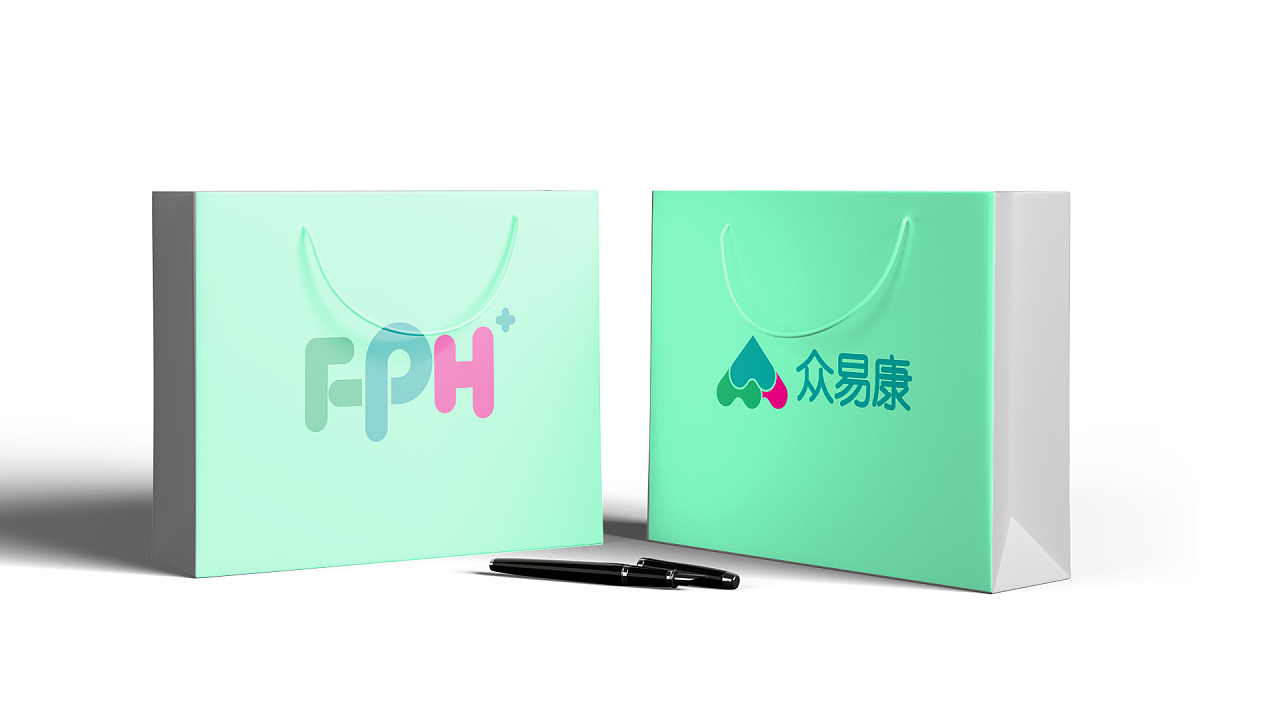 小臣设计｜医疗健康logo设计品牌设计图5