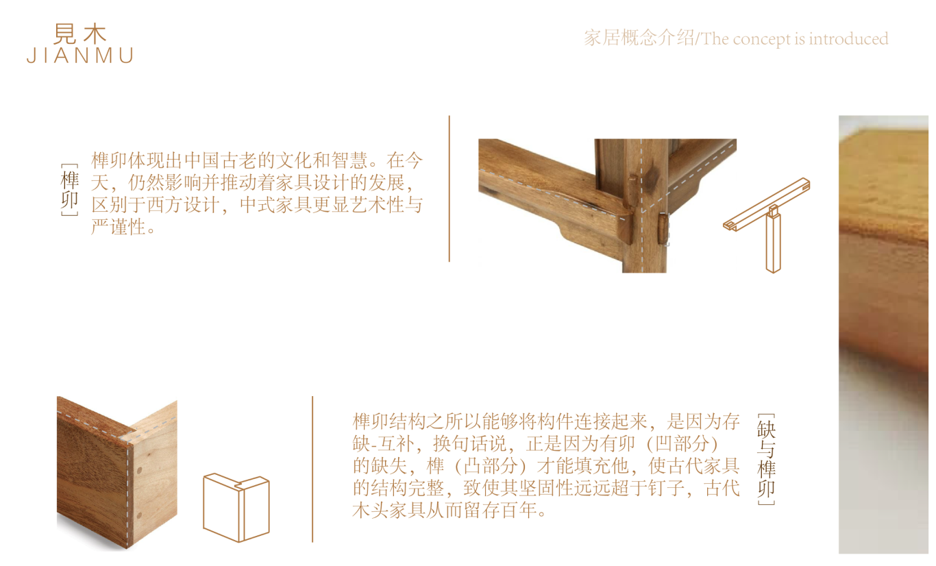 中式“见木”家具品牌VI设计图0