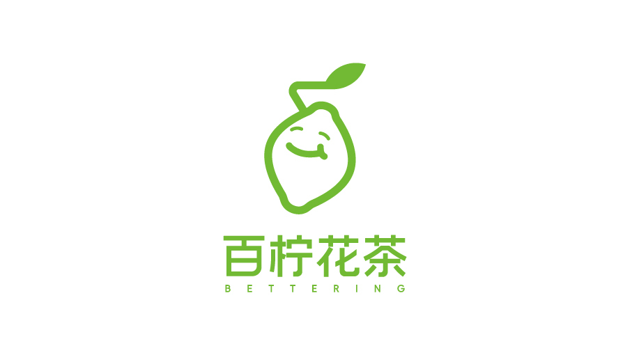 百柠食品集团“百柠花茶”logo品牌设计图0
