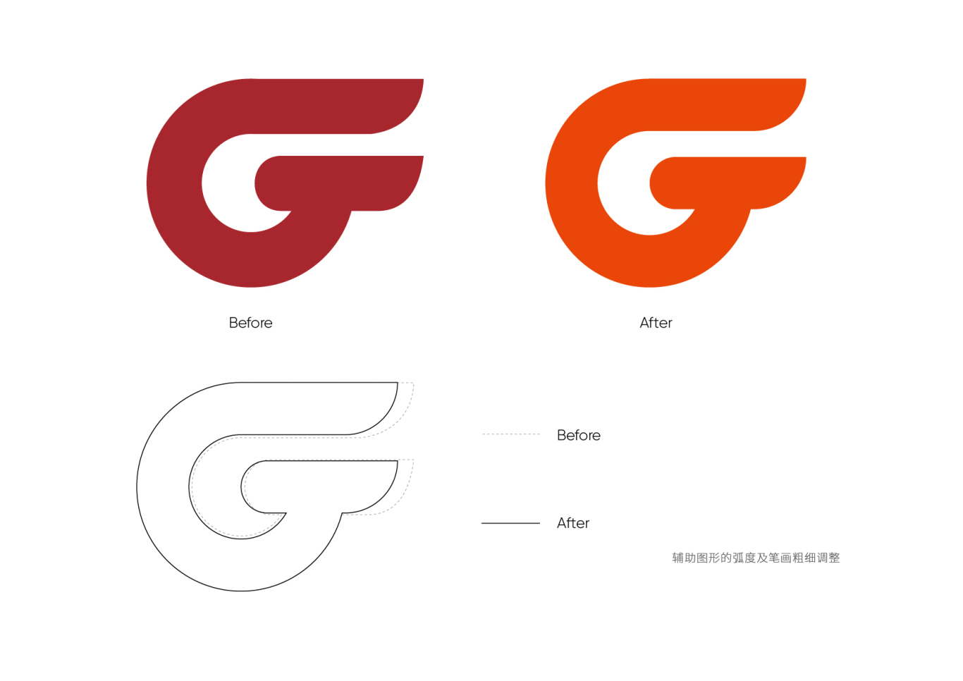 冠菲佳logo优化升级设计图6