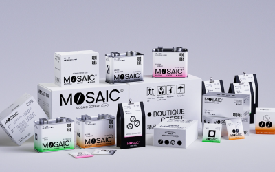 Mosaic咖啡品牌包装设计全...