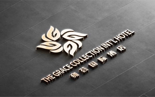 标志 | “雍荟国际”酒店logo设计