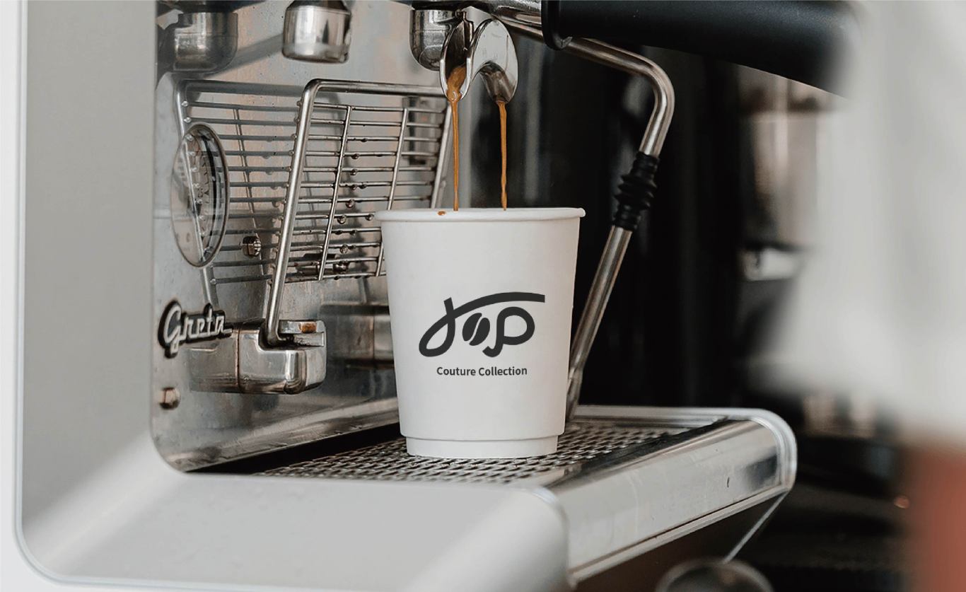 标志 | top咖啡+服装logo设计图5