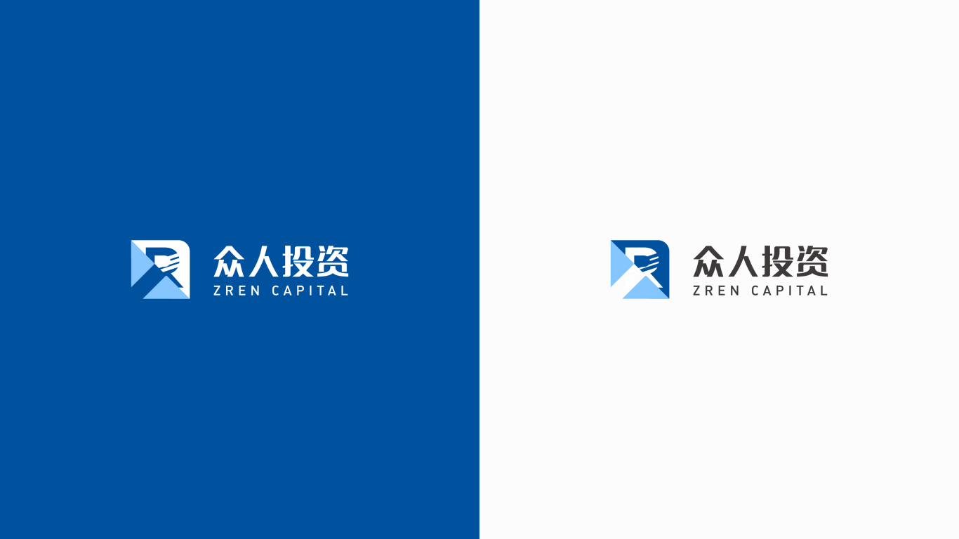 浙江众人投资logo设计图2