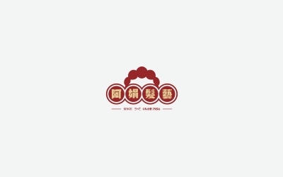 阿娟发艺logo设计