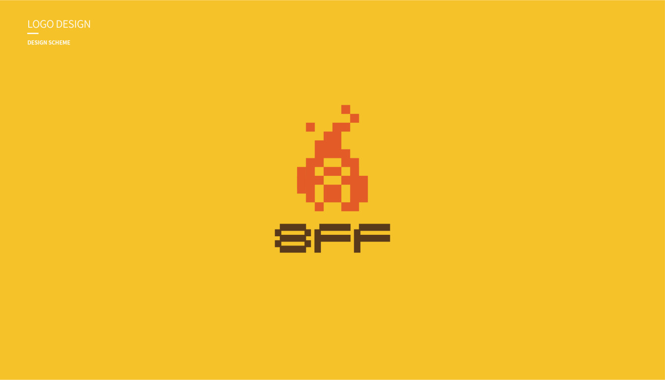 标志 | “8FF”服装logo设计图1