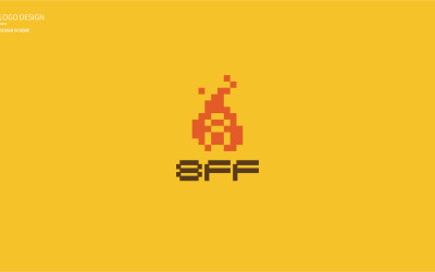 标志 | “8FF”服装logo设计