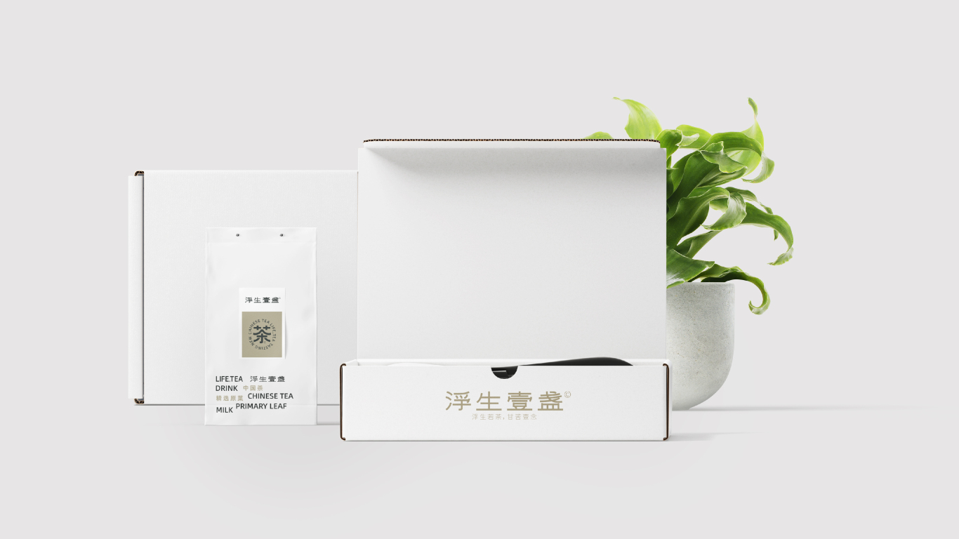 原创丨新中式茶饮品牌LIFE,TEA浮生壹盏图9