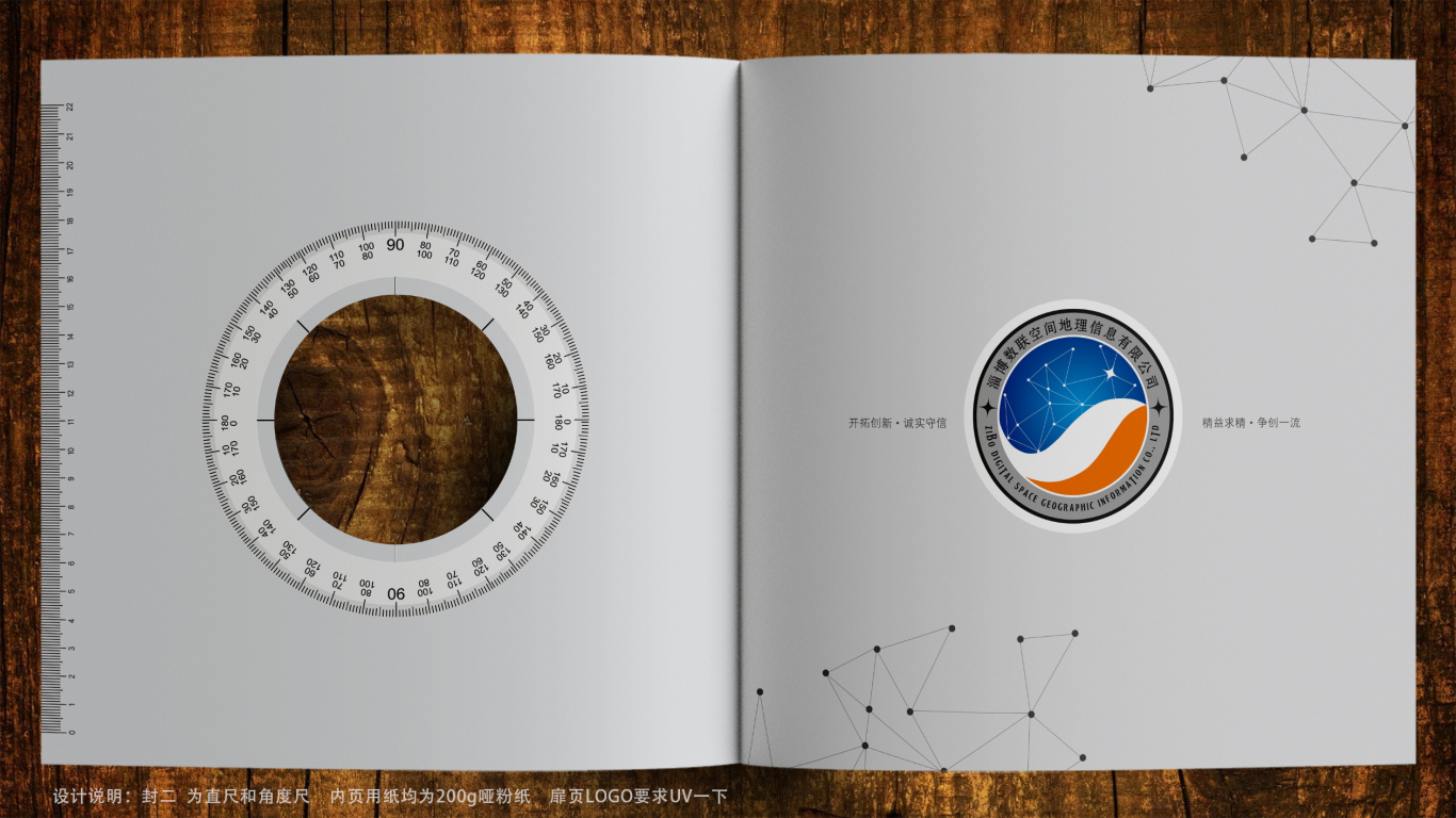 山东数联空间地理信息测绘画册设计图4