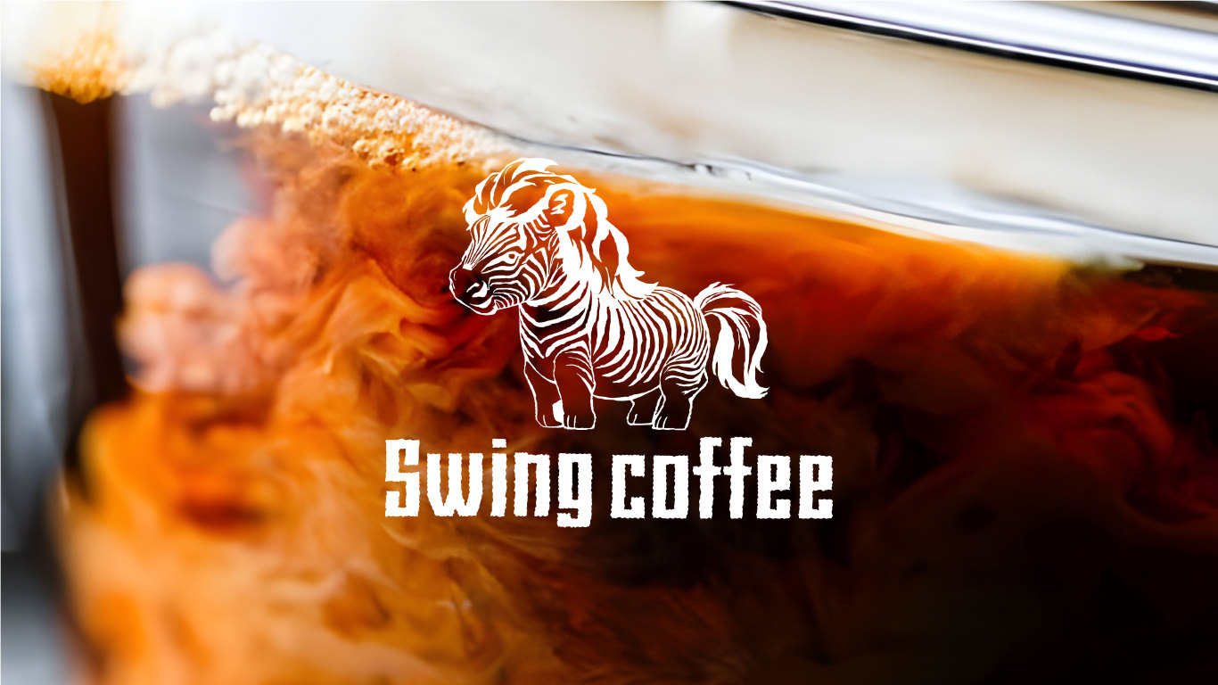 Swing coffee 餐饮咖啡LOGO品牌提案图0