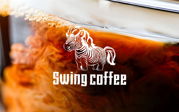 Swing coffee 餐饮咖啡LOGO品牌提案