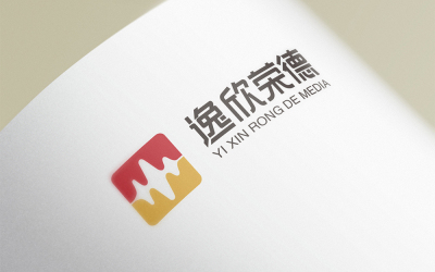 逸欣荣德文化传媒公司logo设...