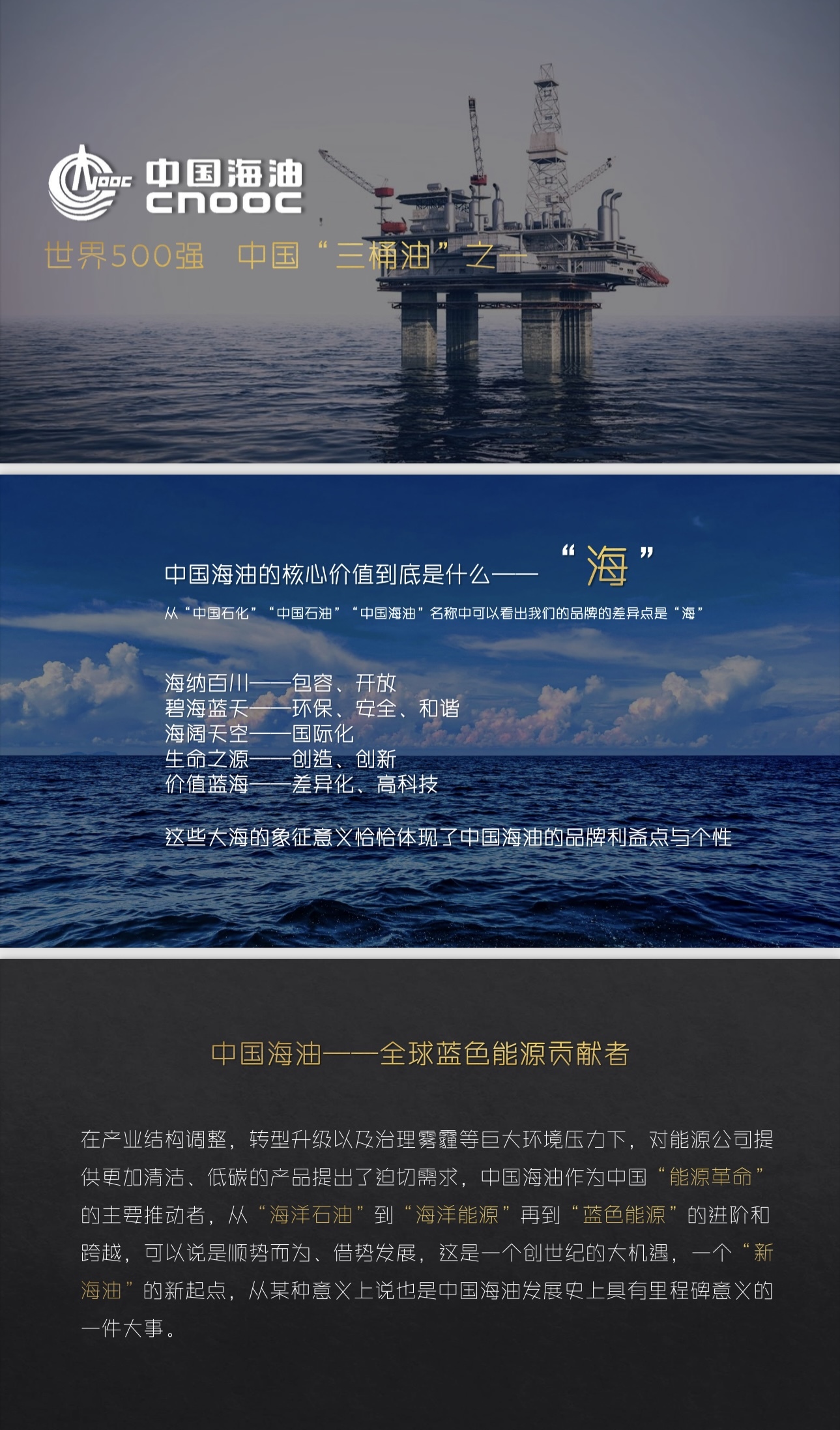 中国海油品牌口号图0