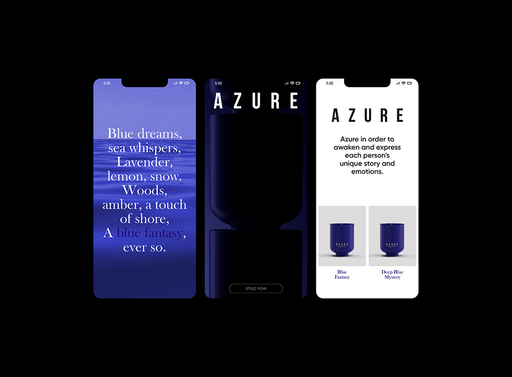 Azure香薰蜡烛品牌视觉升级图10