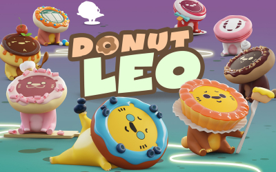 IP虛擬形像開發與授權--Donut Leo