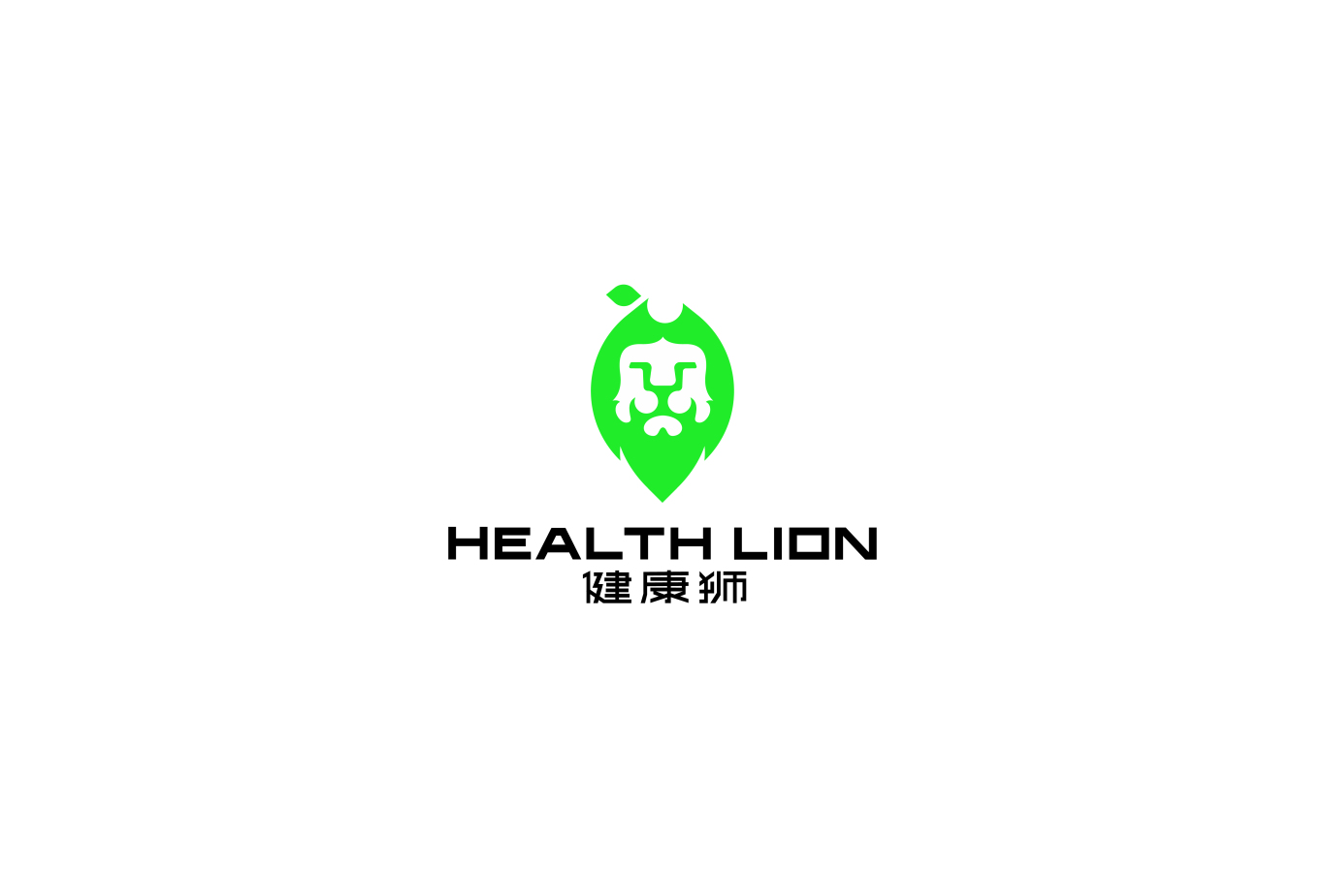 健康狮logo设计图0