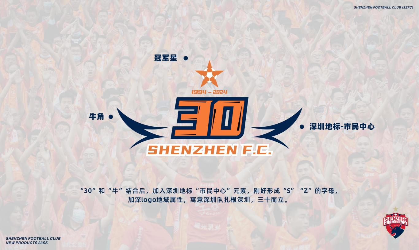 深圳足球队30周年logo图6