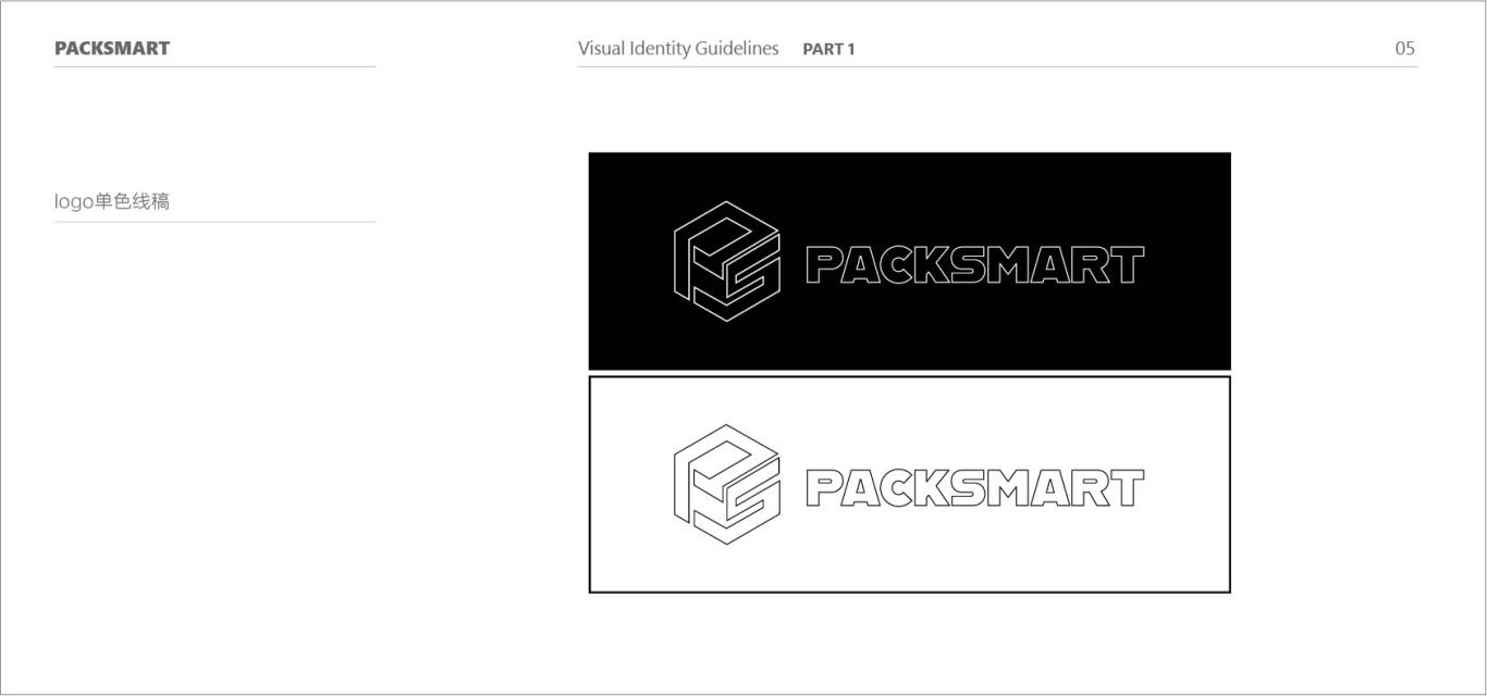 泡泡塑料品牌PACKSMATR logo與vi設計圖5