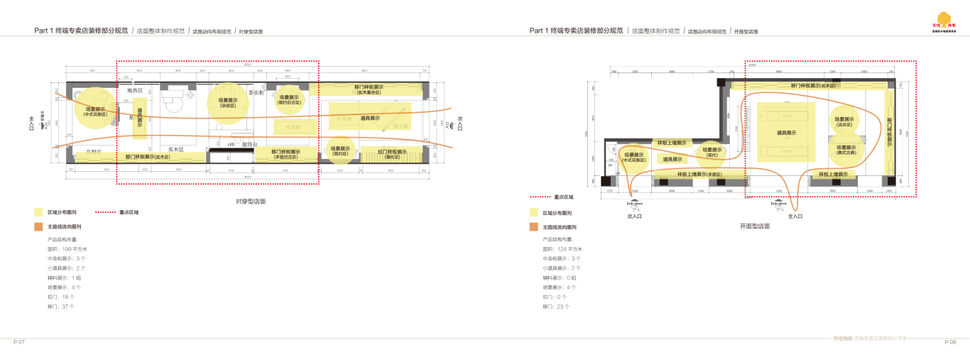 安信地板专卖店装修执行手册设计图5