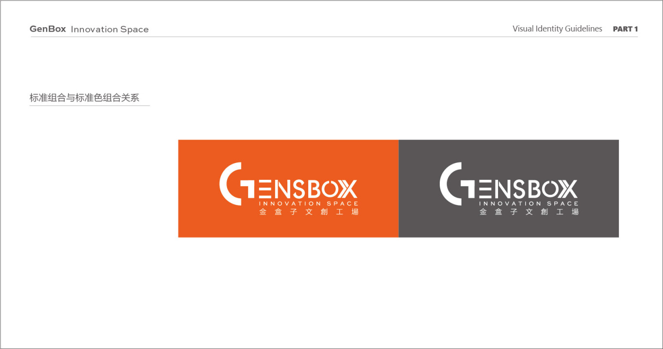 洛杉磯GENSBOX 文創工場logo與vi設計圖9