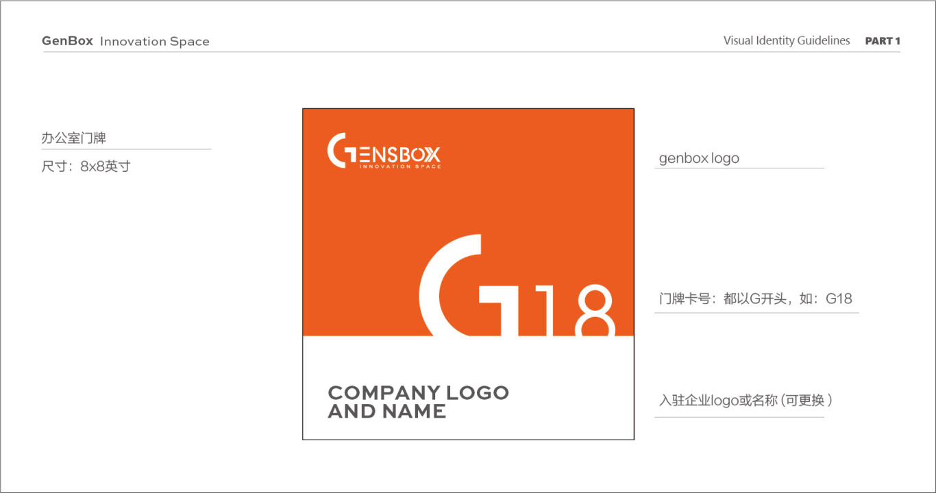 洛杉磯GENSBOX 文創工場logo與vi設計圖23