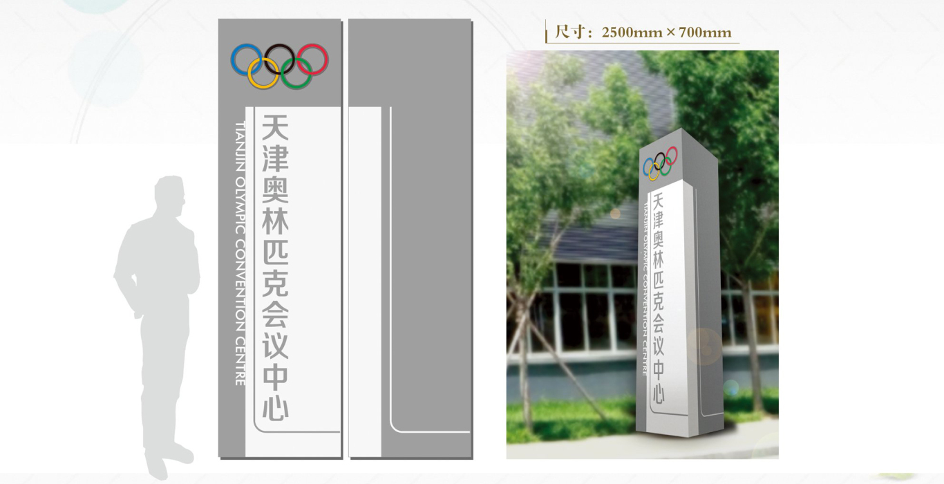 天津体育宾馆奥林匹克会议中心导视系统设计图1