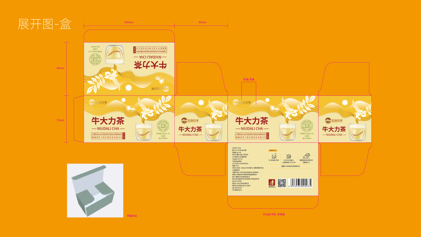 盒装-大健康领域包装设计中标图1