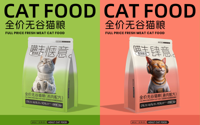 寵物食品包裝設計