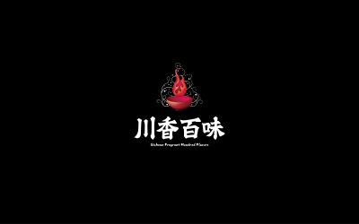 川菜餐厅logo，vi