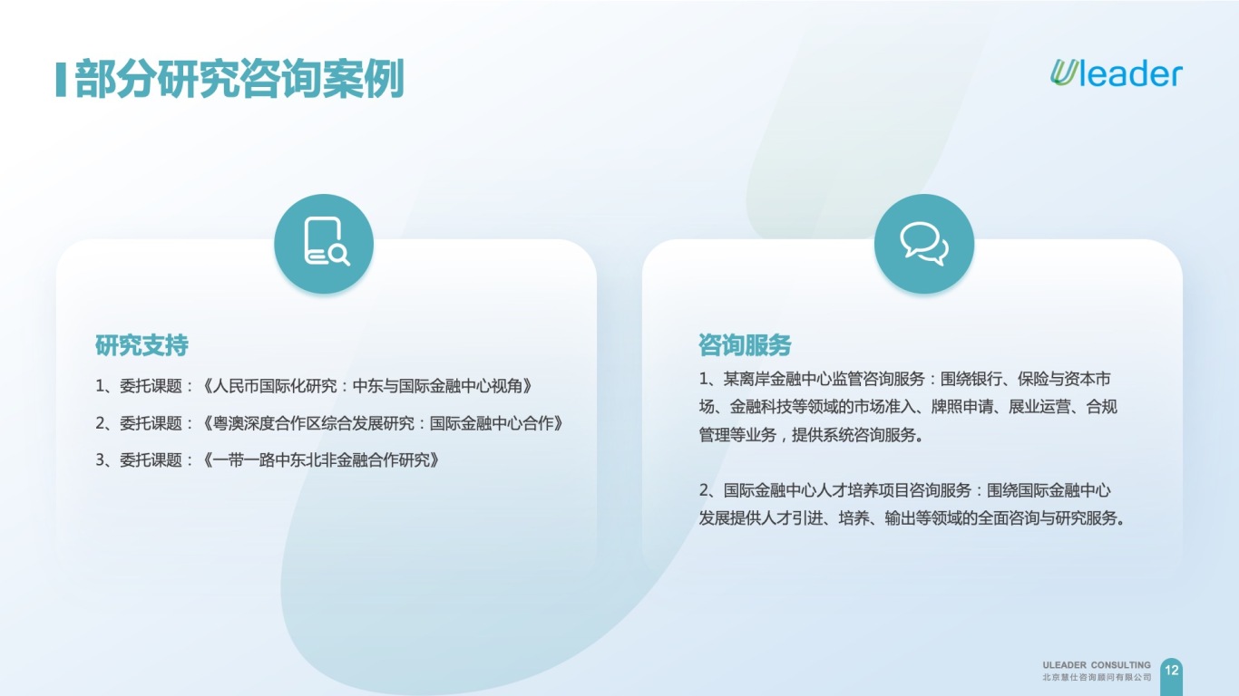 Uleader北京慧仕咨询顾问有限公司介绍ppt设计图12
