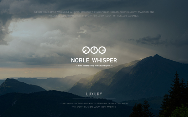 Noble Whisper | 手表LOGO |品牌设计